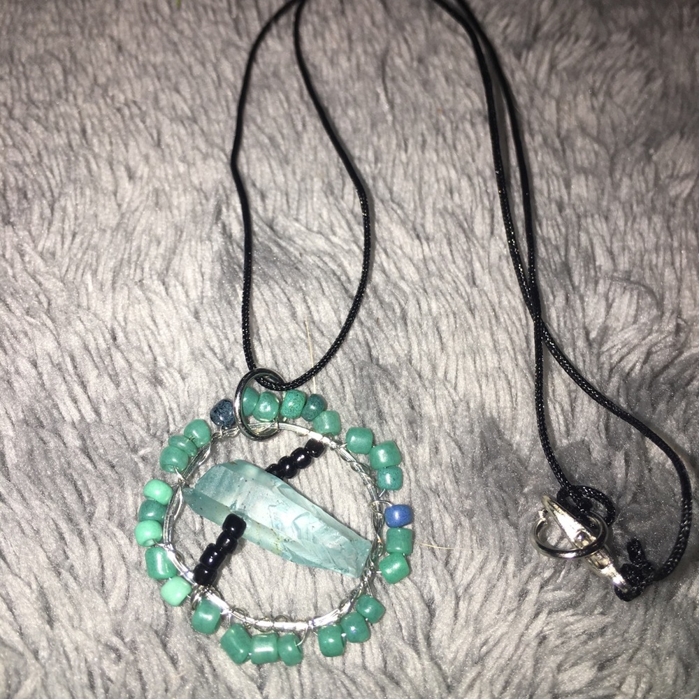 Crystal beaded bracelet